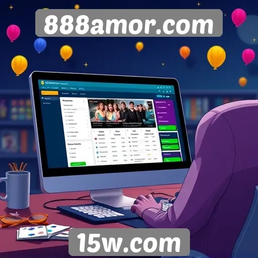 A experiência do usuário no site 888amor